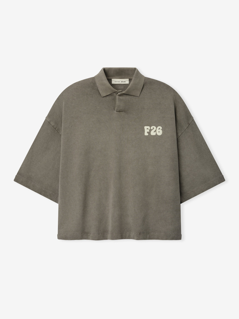 Heavy Jersey Cropped Polo 1