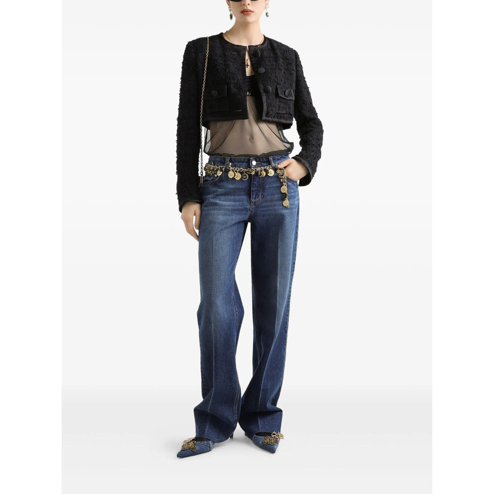 Dolce & Gabbana Blue Denim - Straight-Leg Jeans Women - 3