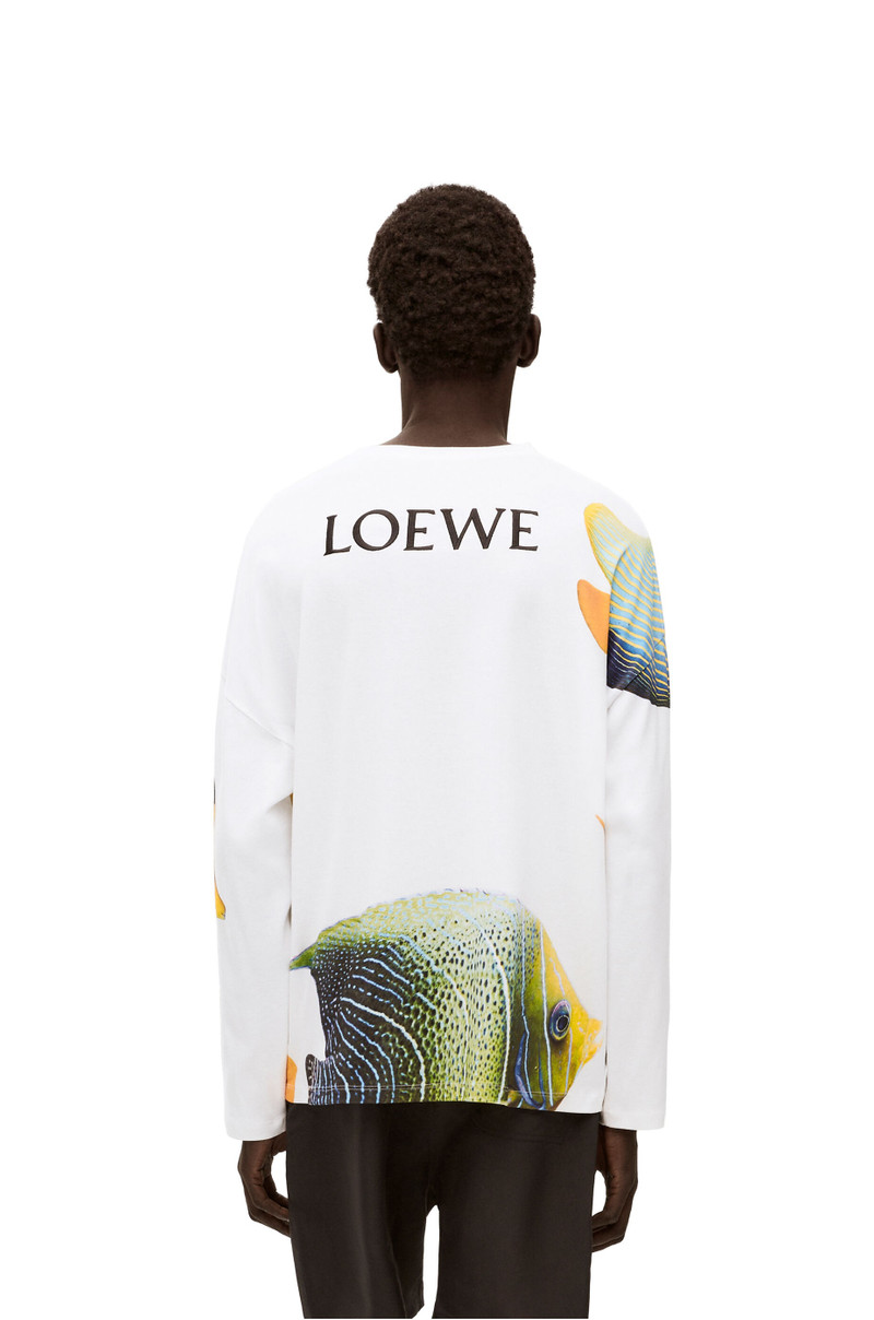 면에서 물고기 긴 소매 티셔츠 4