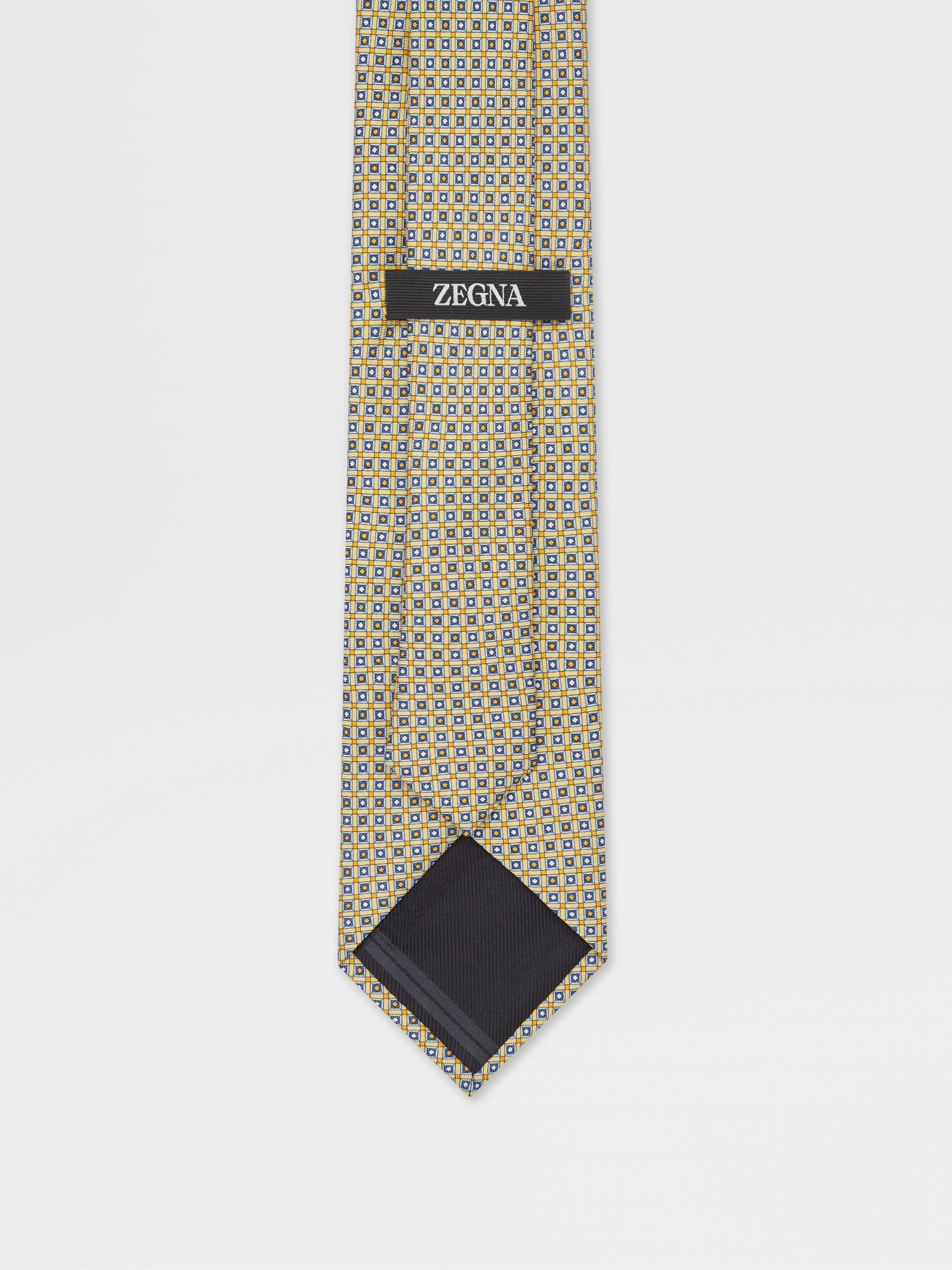 YELLOW SILK TIE - 3