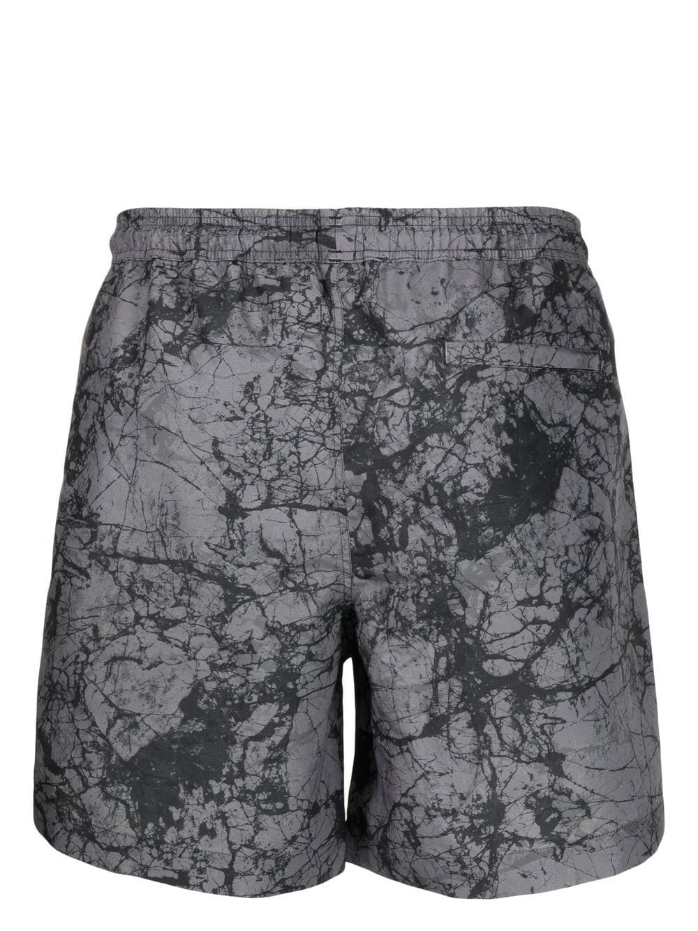 logo-patch swim shorts - 2