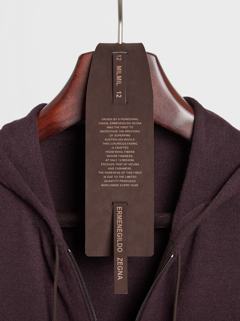 NAVY BLUE 12MILMIL12 WOOL POLO SHIRT 5