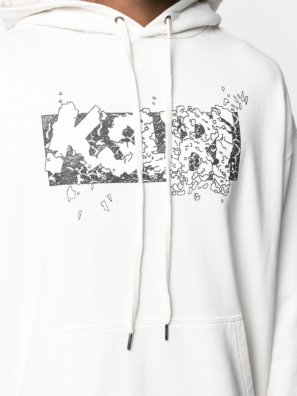 comic strip logo hoodie - 5