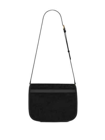 SAINT LAURENT Besace suede shoulder bag outlook