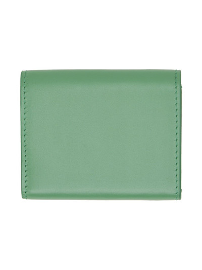 A.P.C. Green Genève Trifold Wallet outlook