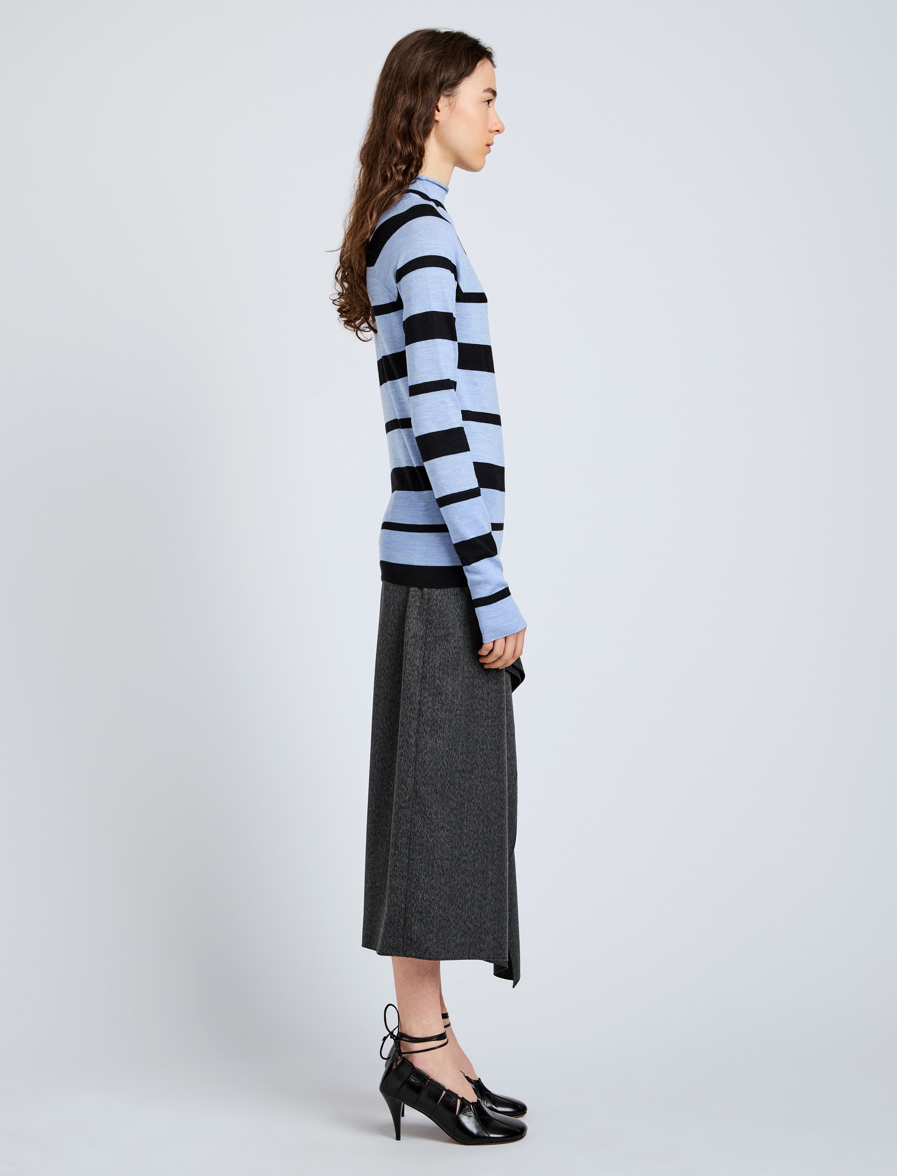 Gia Top in Superfine Merino Silk - 4