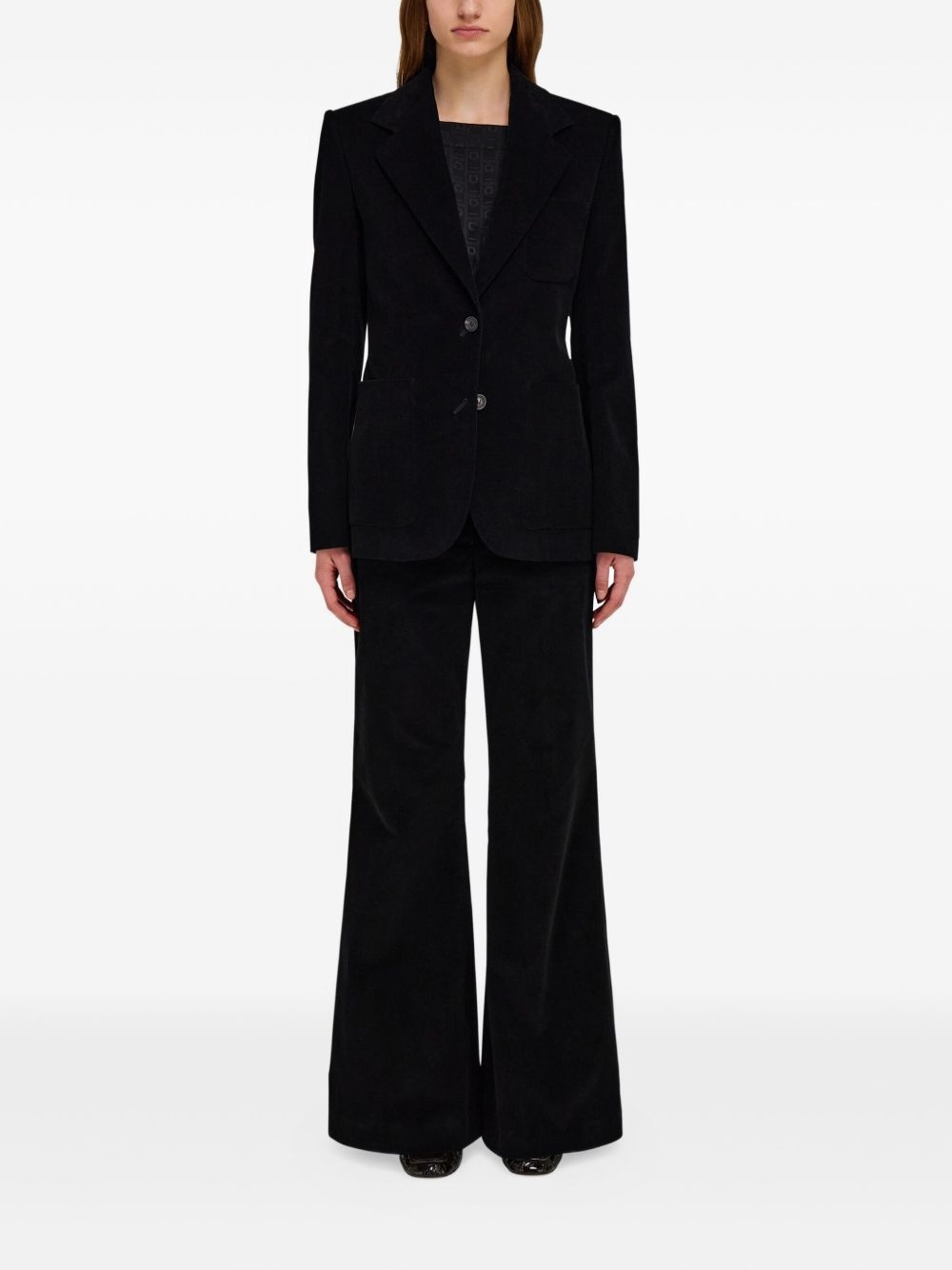 corduroy blazer - 2