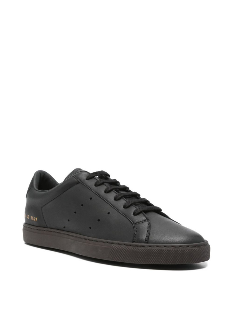 Common Projects leather perforated sneakers outlook