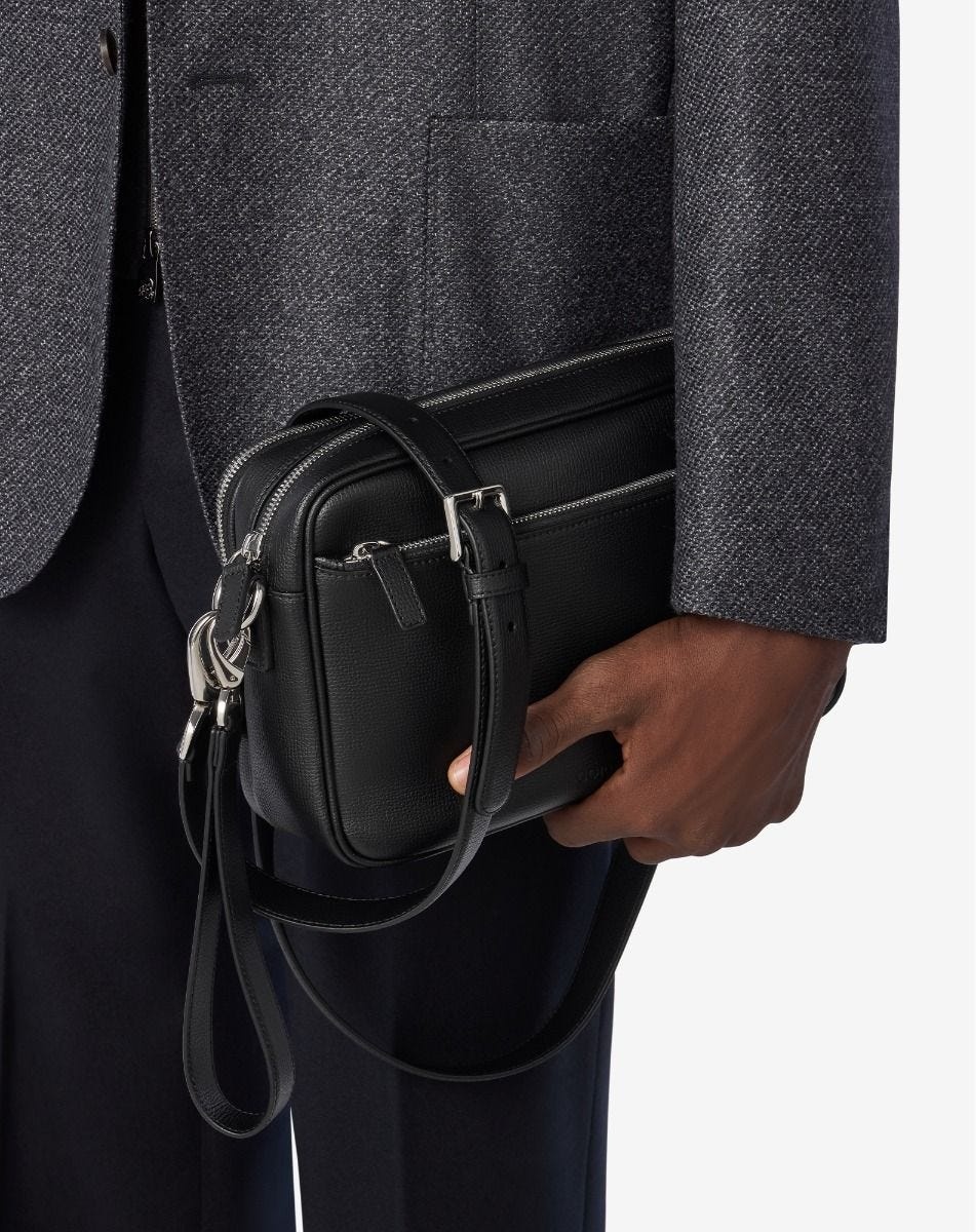 Black leather bag - 2