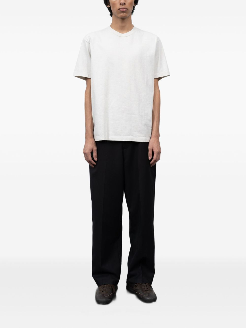 crew-neck cotton T-shirt - 2