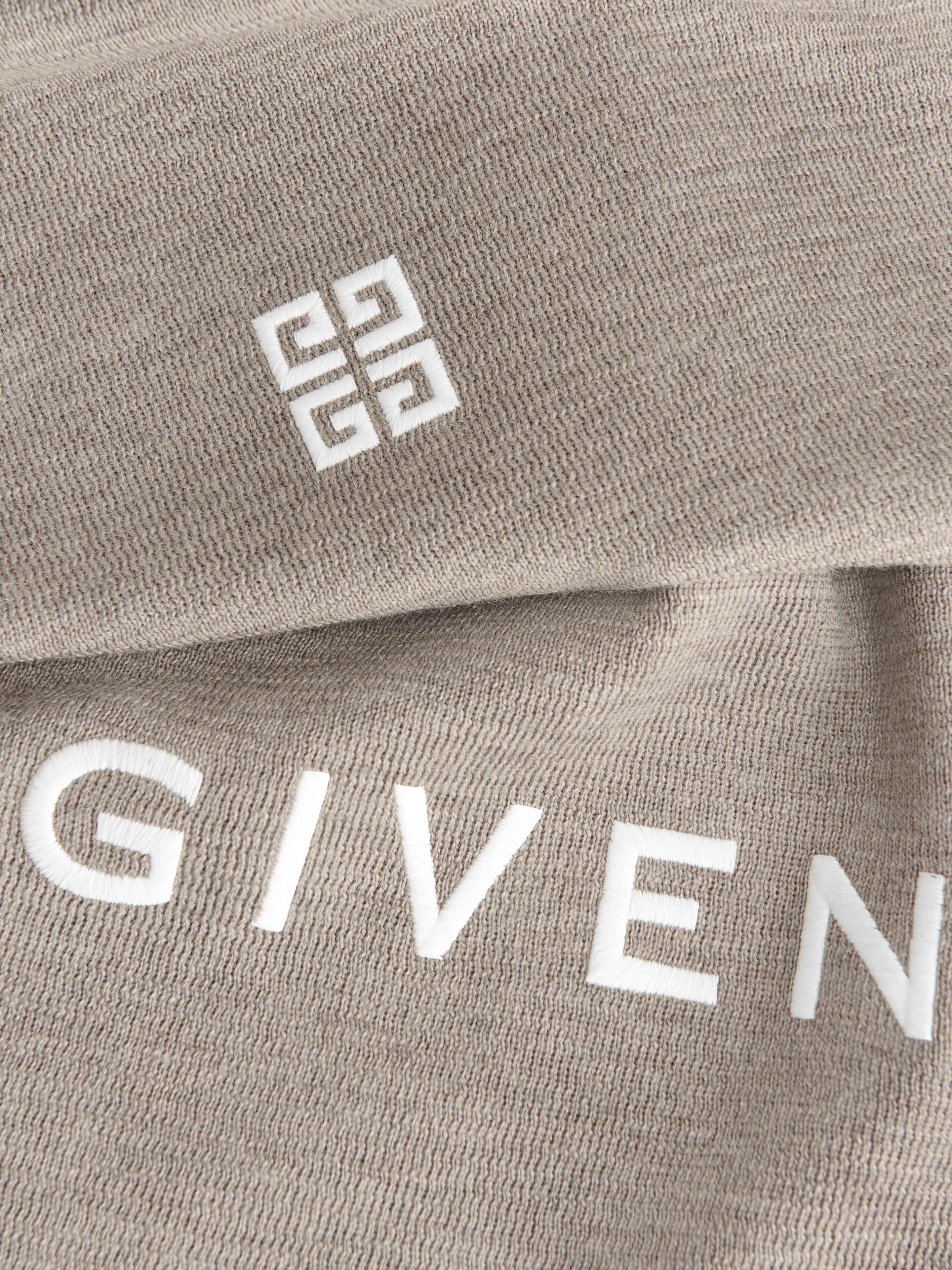 GIVENCHY 4G SCARF IN WOOL - 3