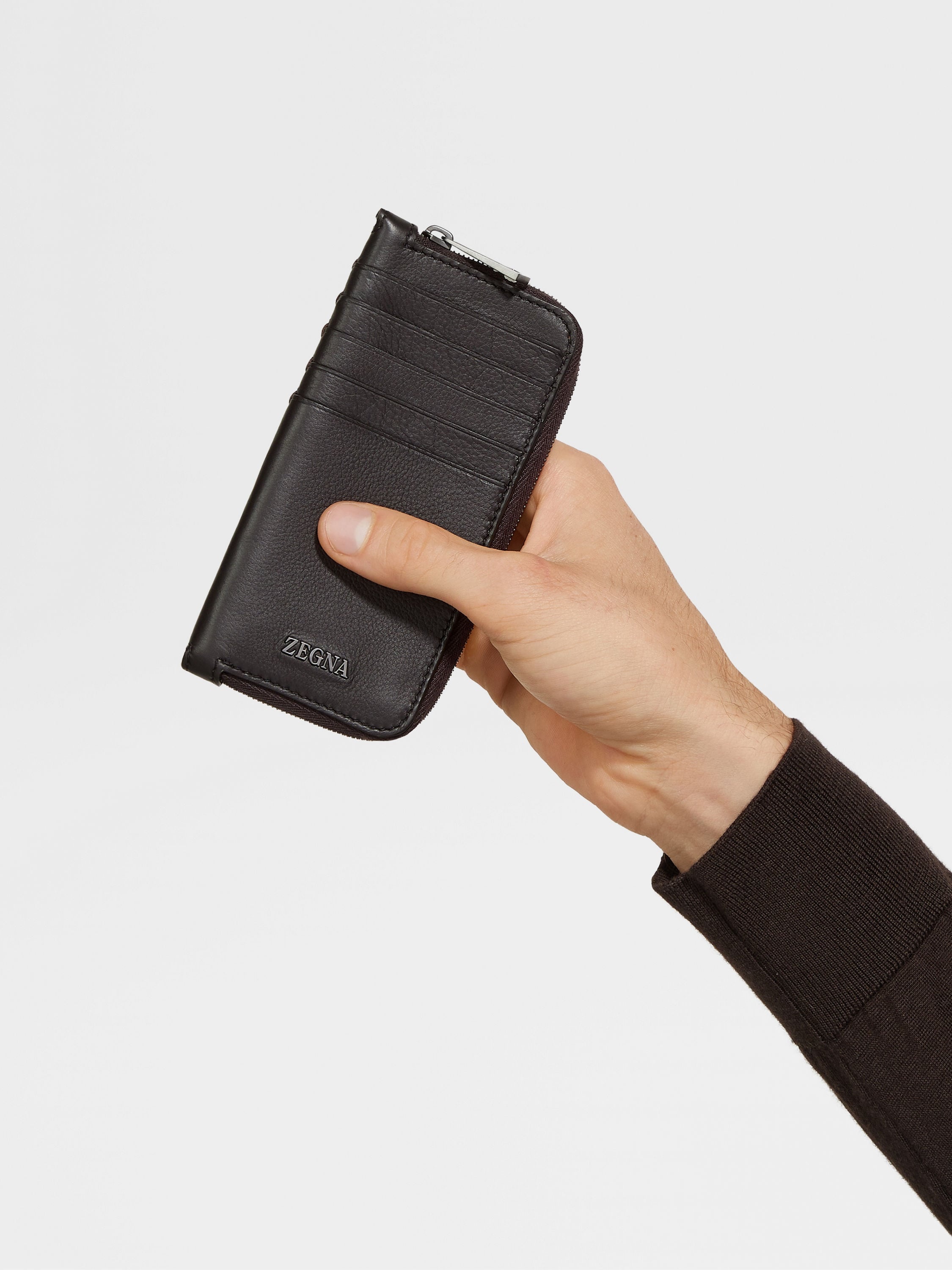 DARK BROWN SECONDSKIN WALLET - 4
