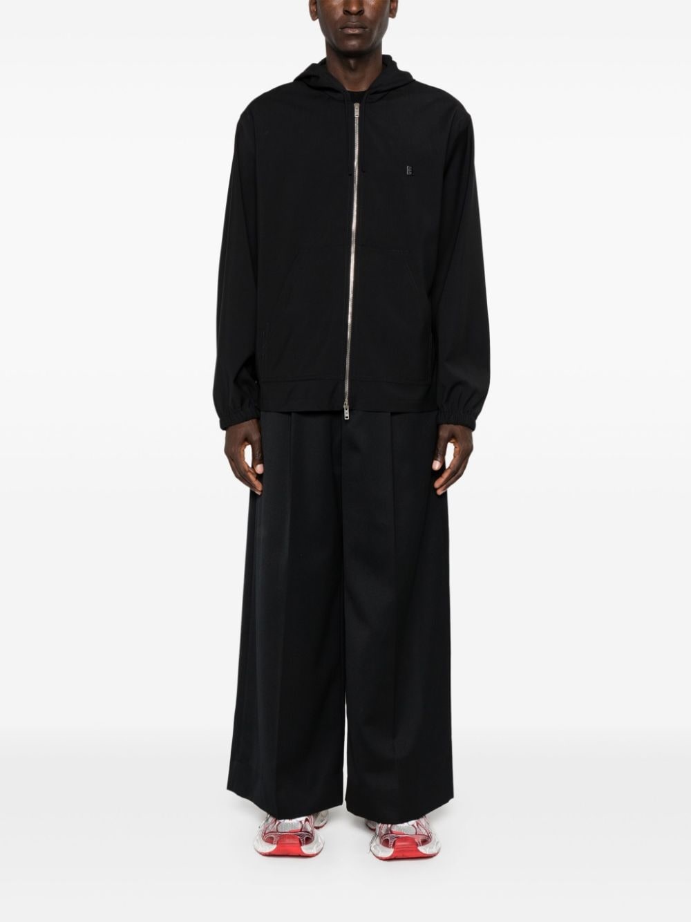 4G wool zipped hoodie - 2