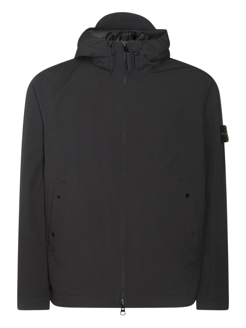 Stone Island Coats Black - 1
