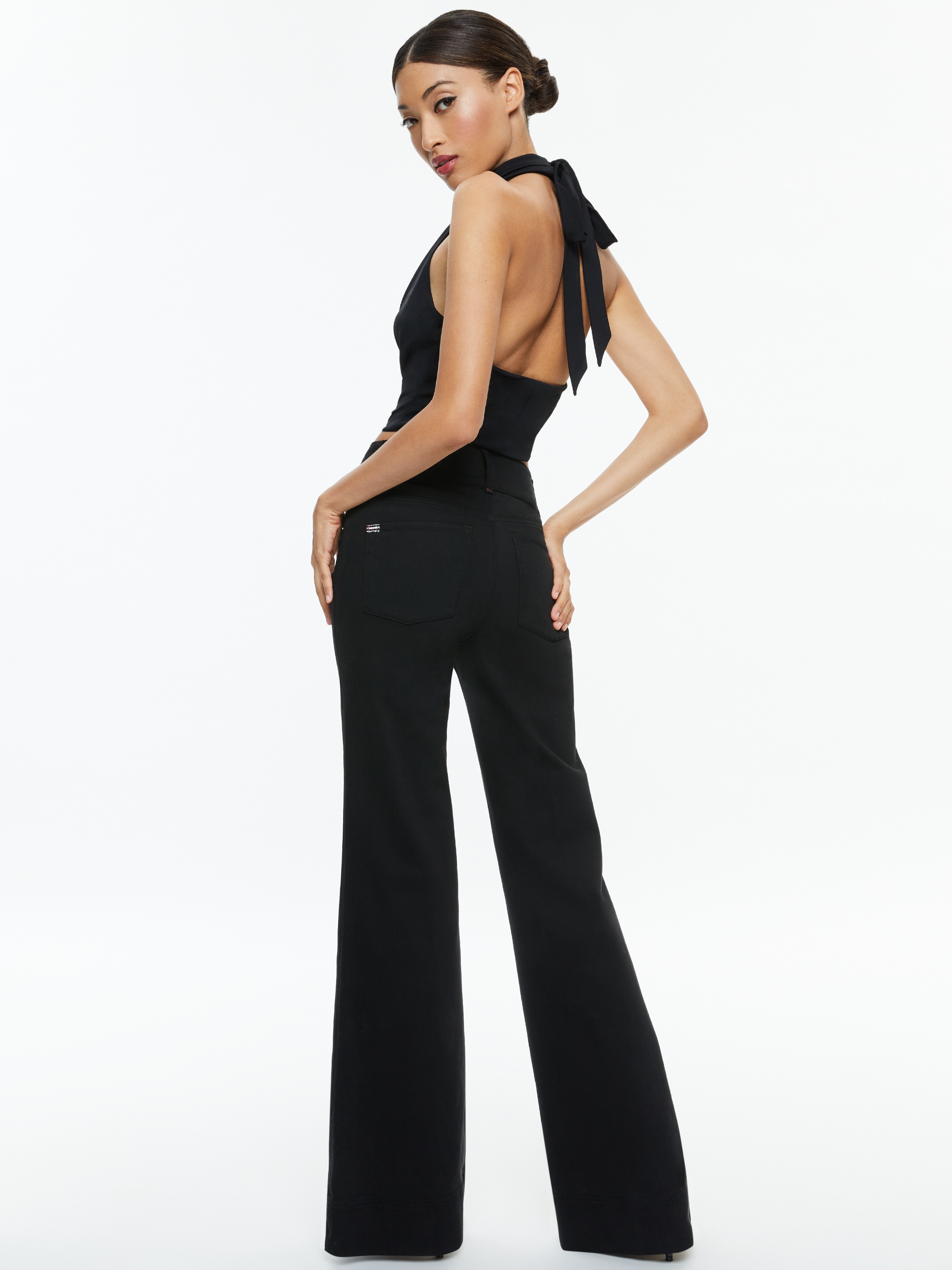 AYANNA DEEP COWL CROPPED TOP - 4