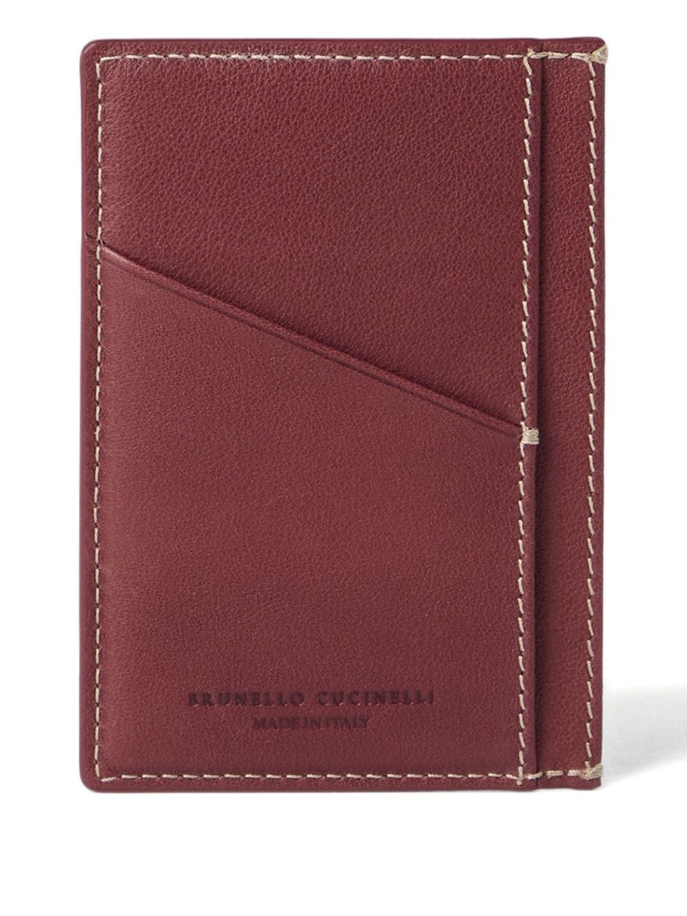 debossed-logo cardholder - 2