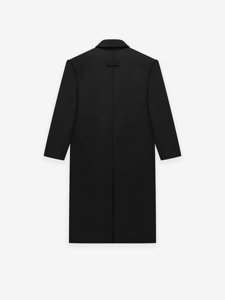 Wool Gabardine Double Breasted Overcoat - 2