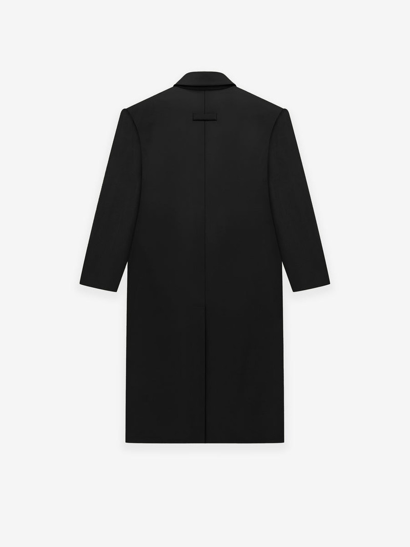 Wool Gabardine Double Breasted Overcoat 2