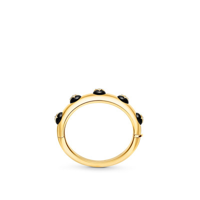 Louis Vuitton B Blossom Cuff, Yellow Gold, White Gold, Onyx And Diamonds outlook