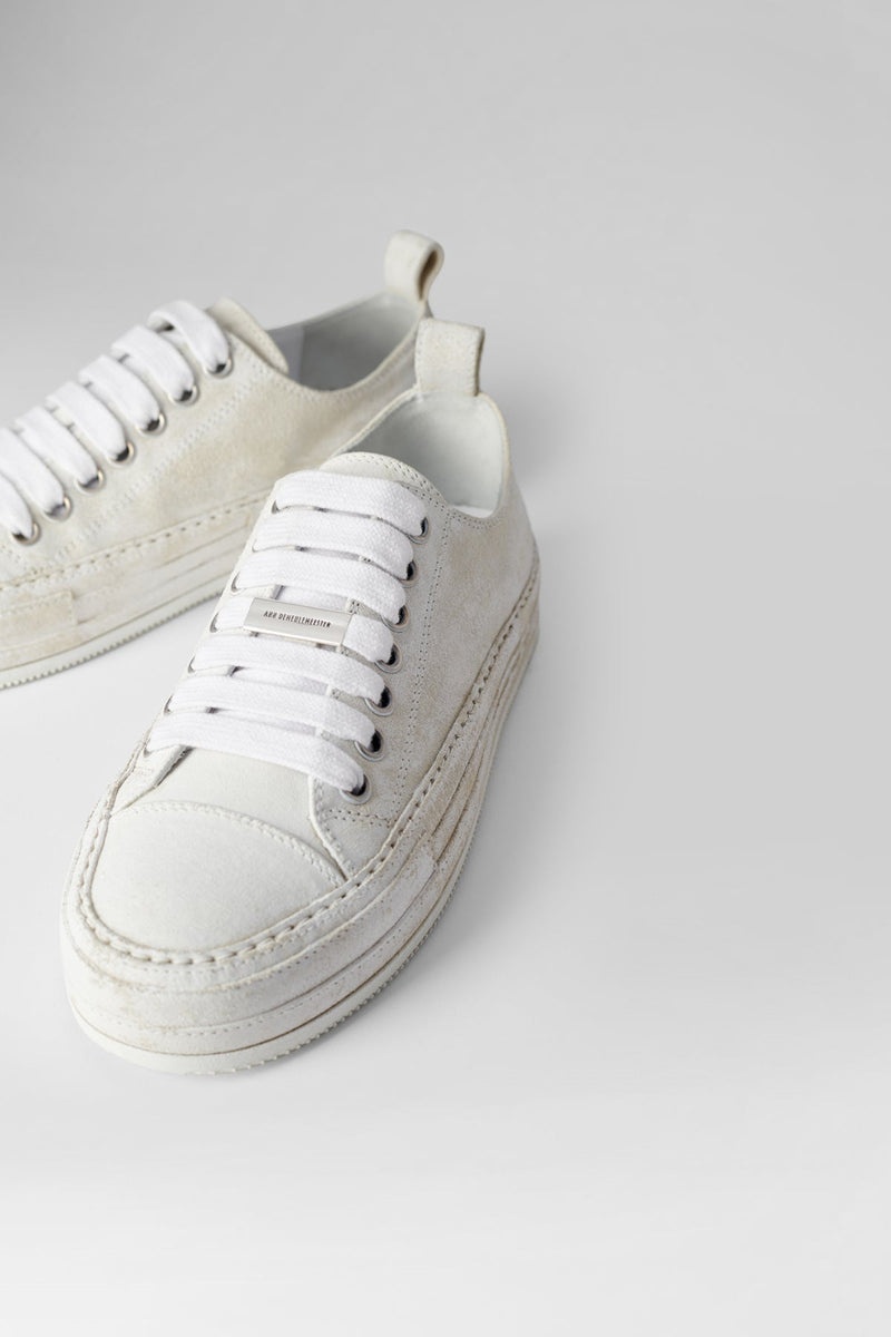 Gert Low Top Sneakers Crosta Painted White - 6