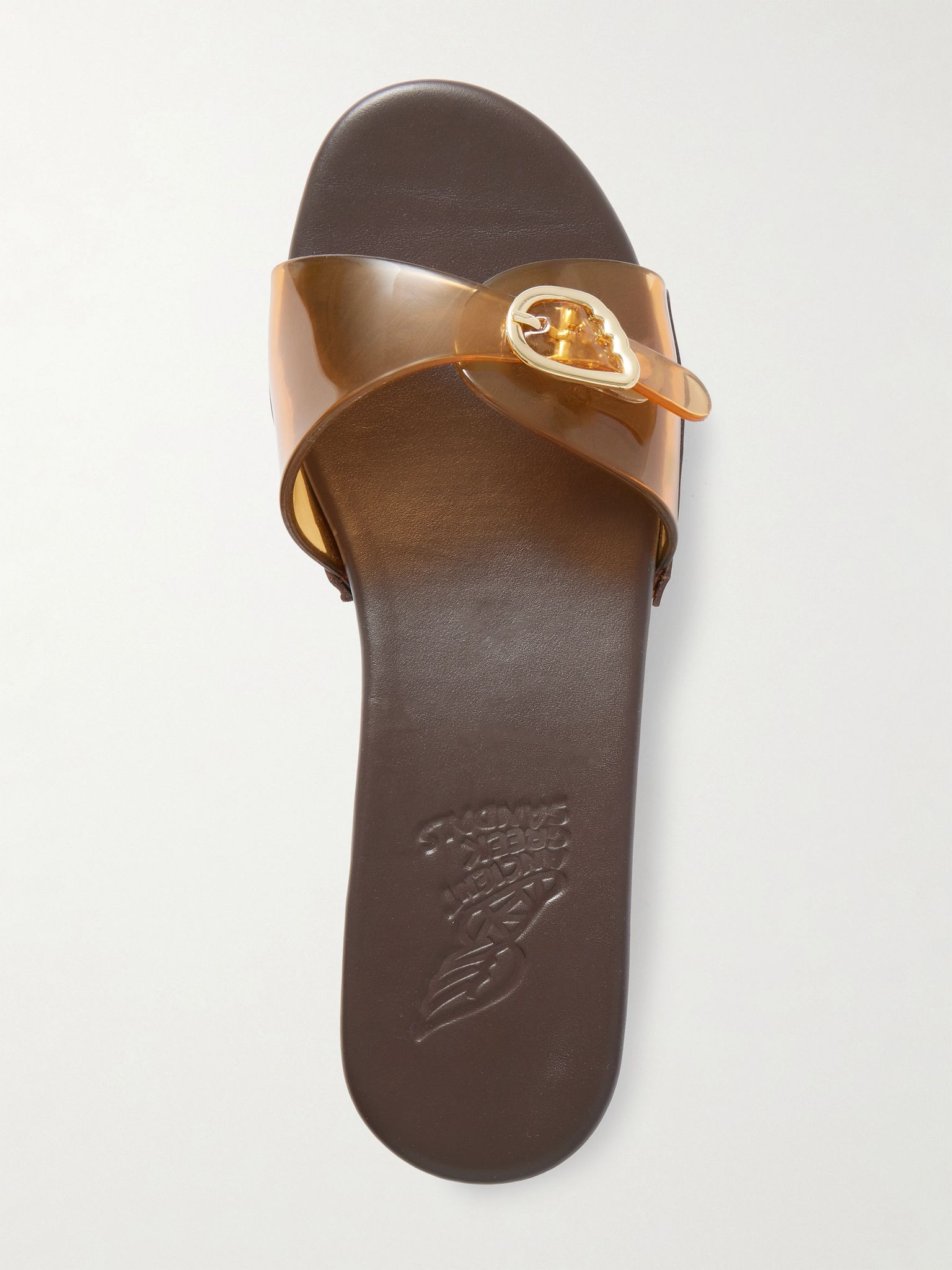 Omonia Jelly studded PVC clogs Tan - 5