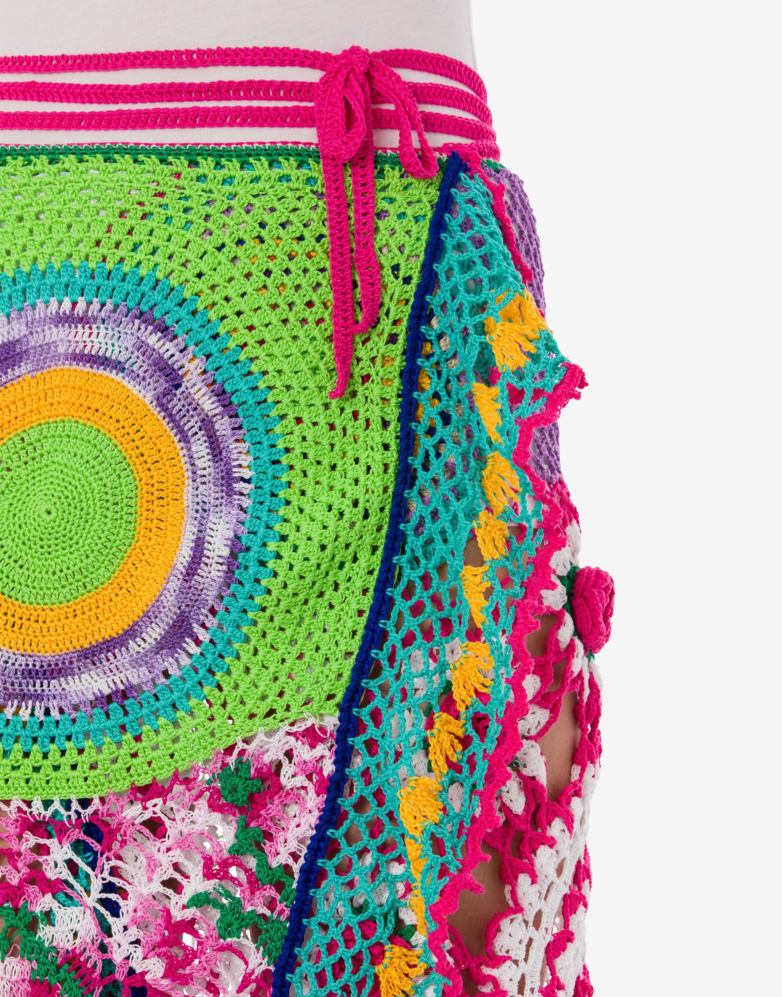 CROCHET PAREO SKIRT - 4