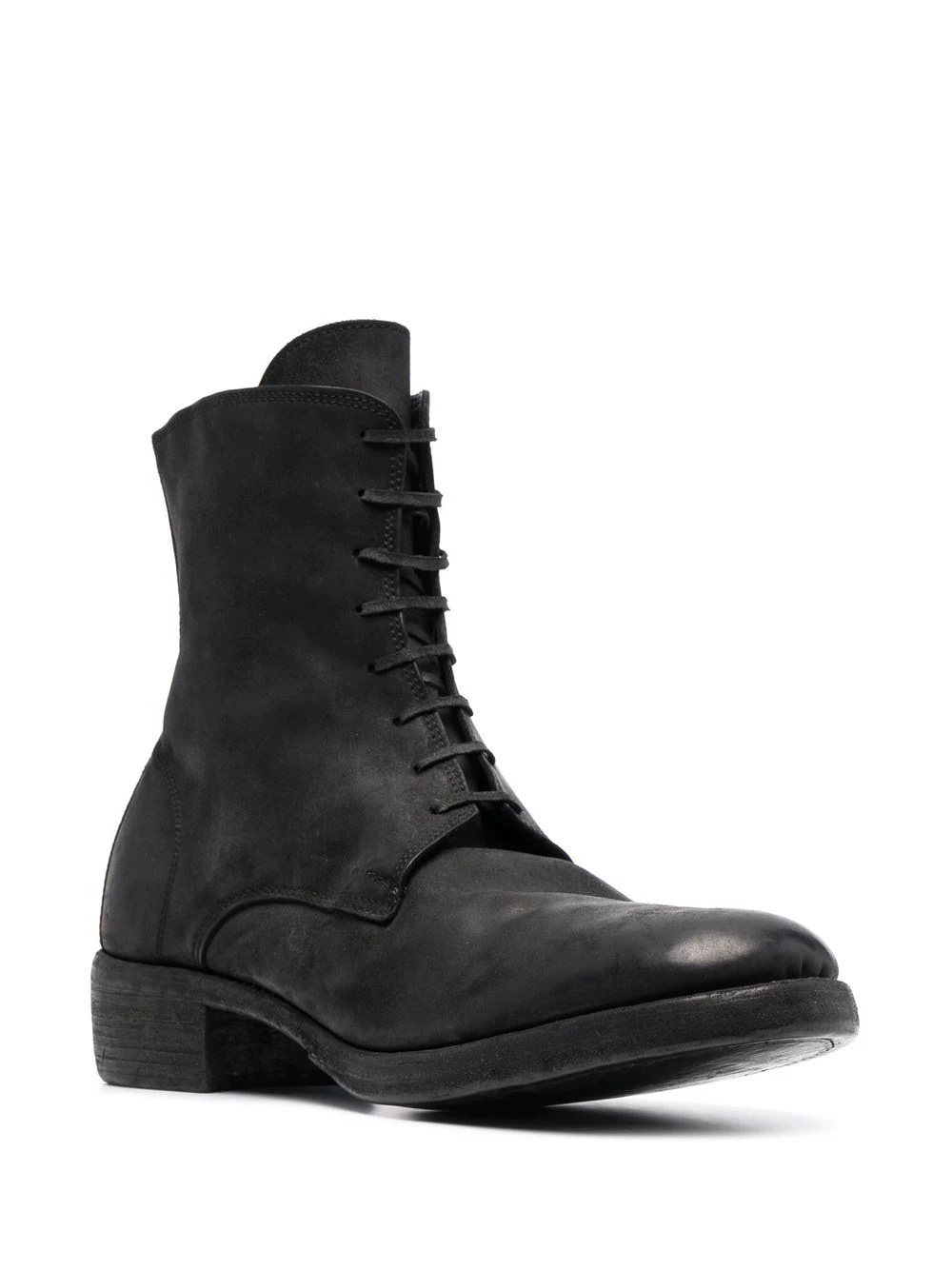 Reverse Cordovan lace-up boots - 2