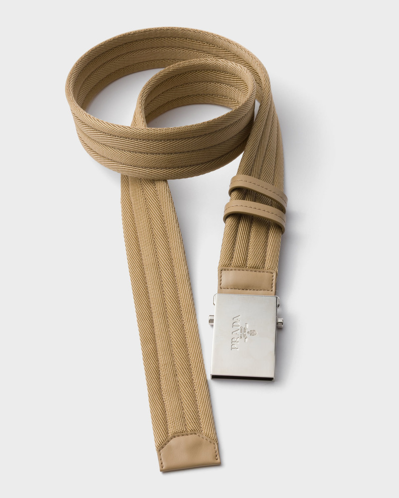 Prada Fabric belt outlook