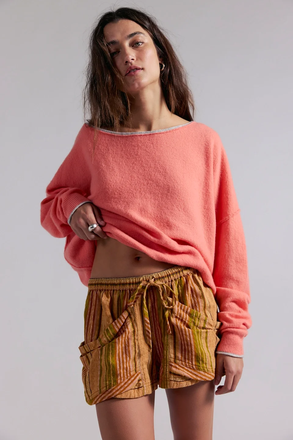 Good Fortune Stripe Shorts - 1