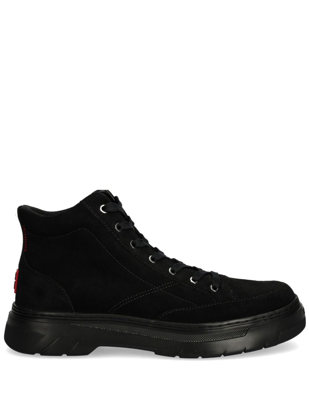 logo-patch hi-top sneakers - 1