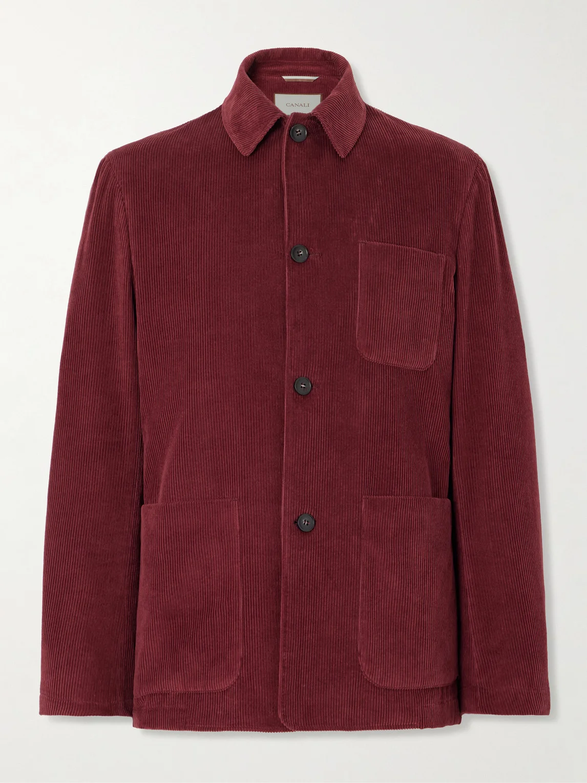 Cotton-Corduroy Overshirt - 1