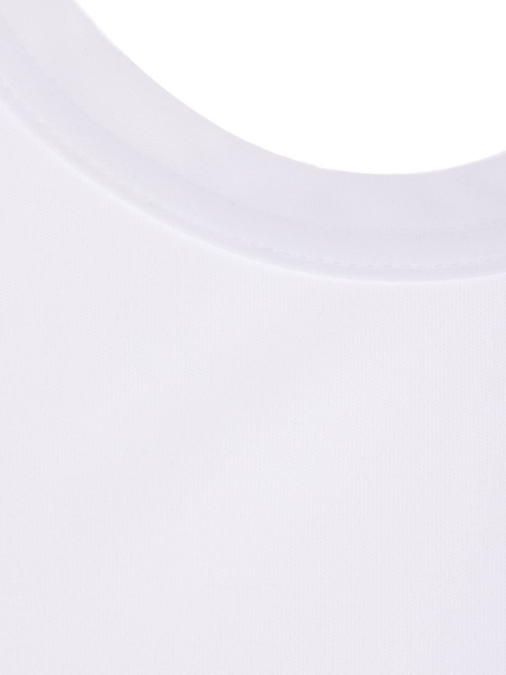 branded sleeveless t-shirt - 4