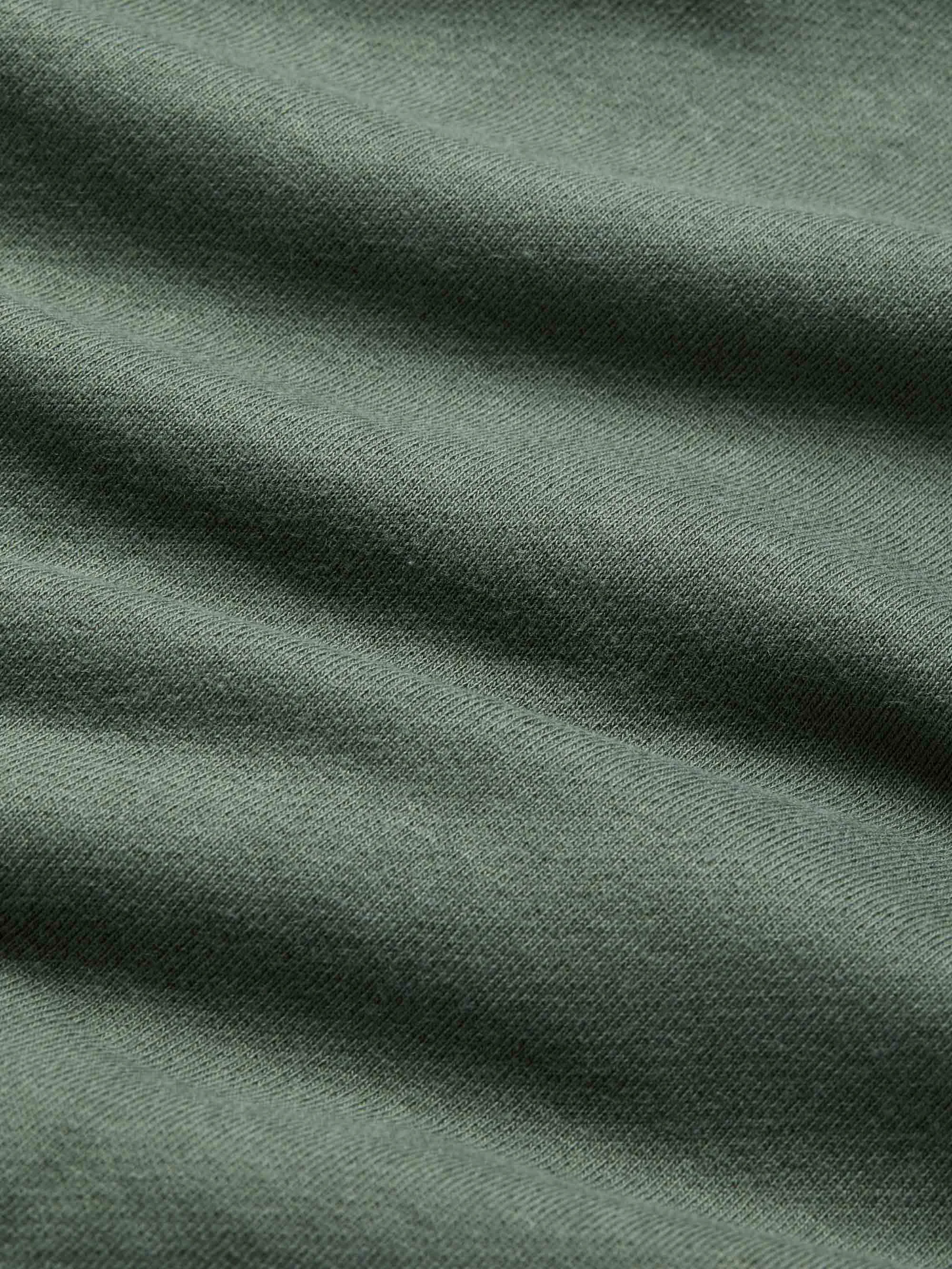 Men's Pullover Hoodie Quinn Cotton Modal Soft Green - 1