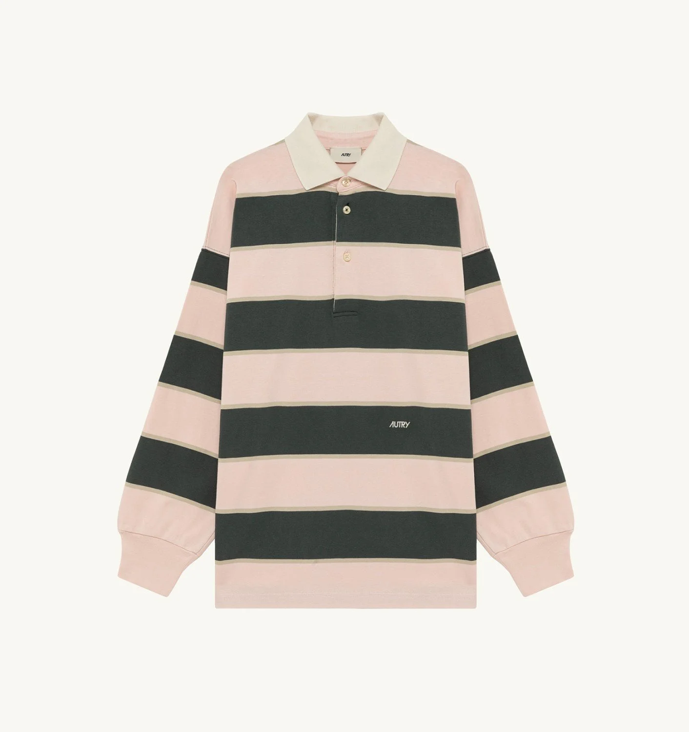 UNISEX STRIPED RUGBY POLO - 1