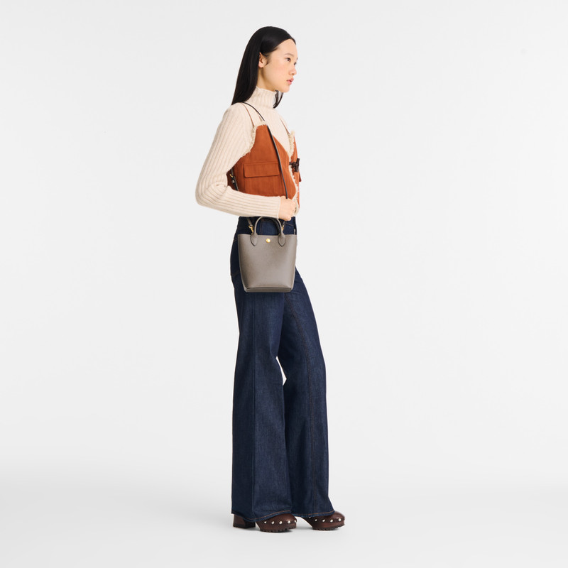 Longchamp Épure XS Tote bag Turtledove - Leather outlook
