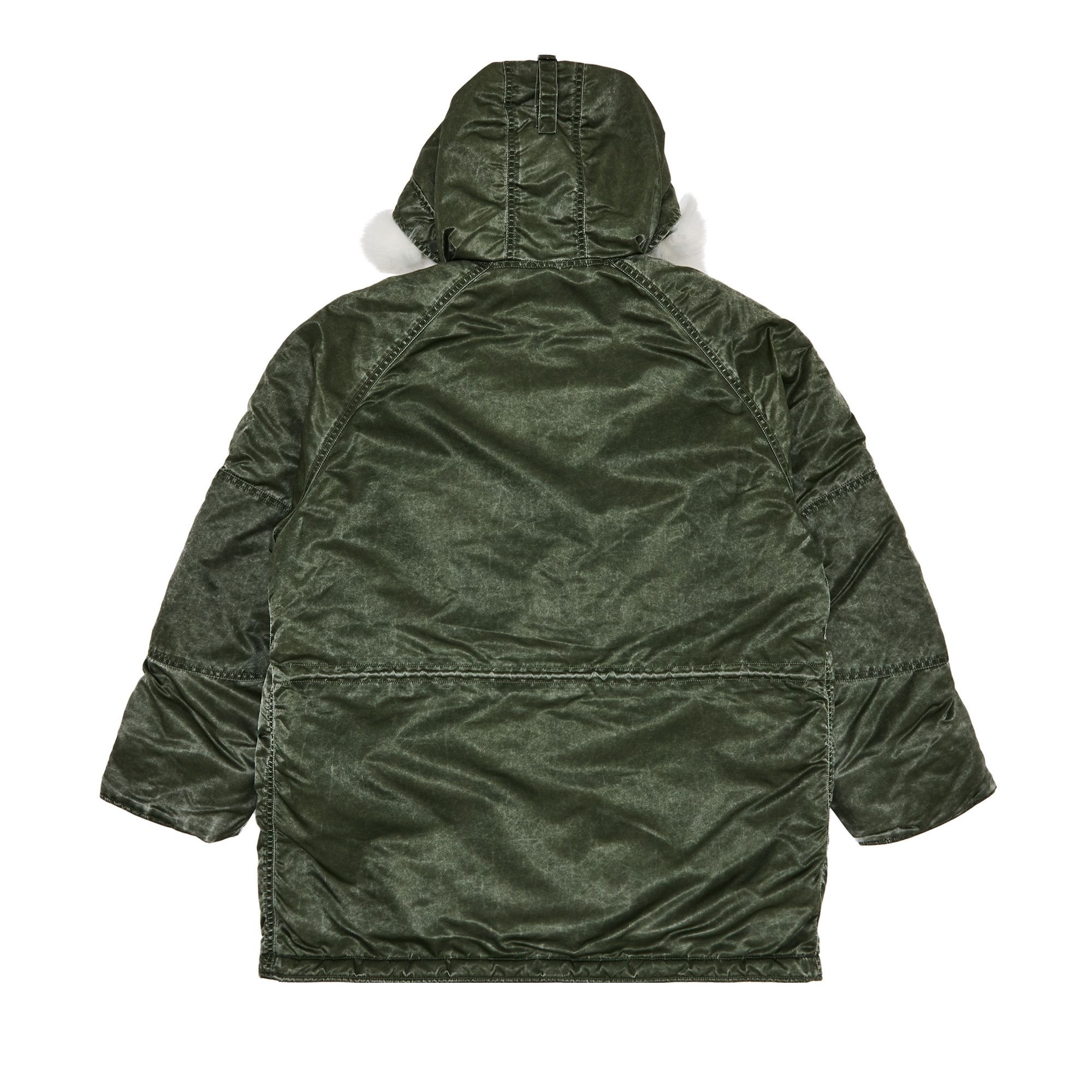 Supreme Washed Flight Satin N-3B Parka 'Olive' - 2