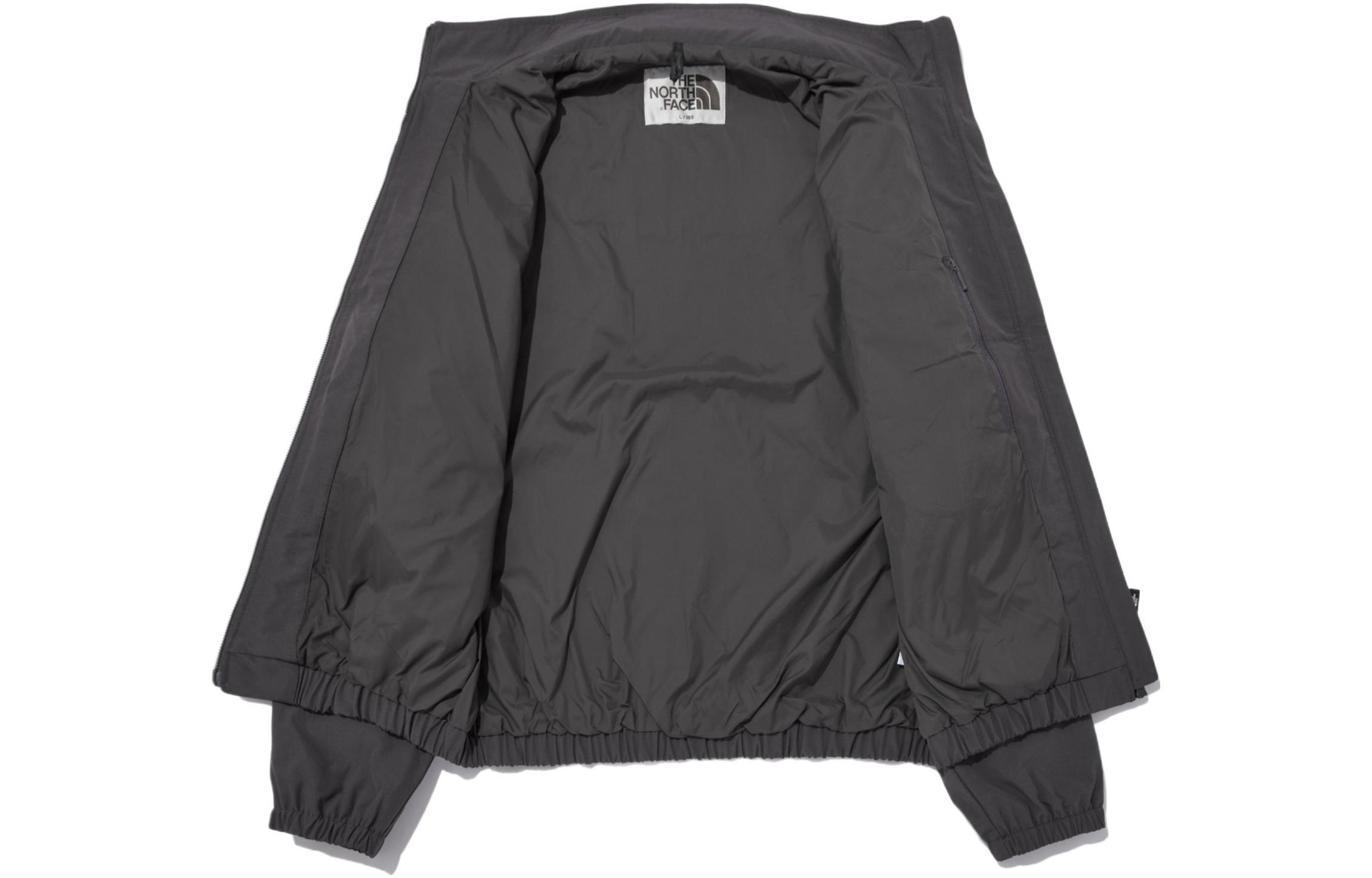 THE NORTH FACE FW22 Logo Crop Jacket 'Grey' NJ3BN51L - 4