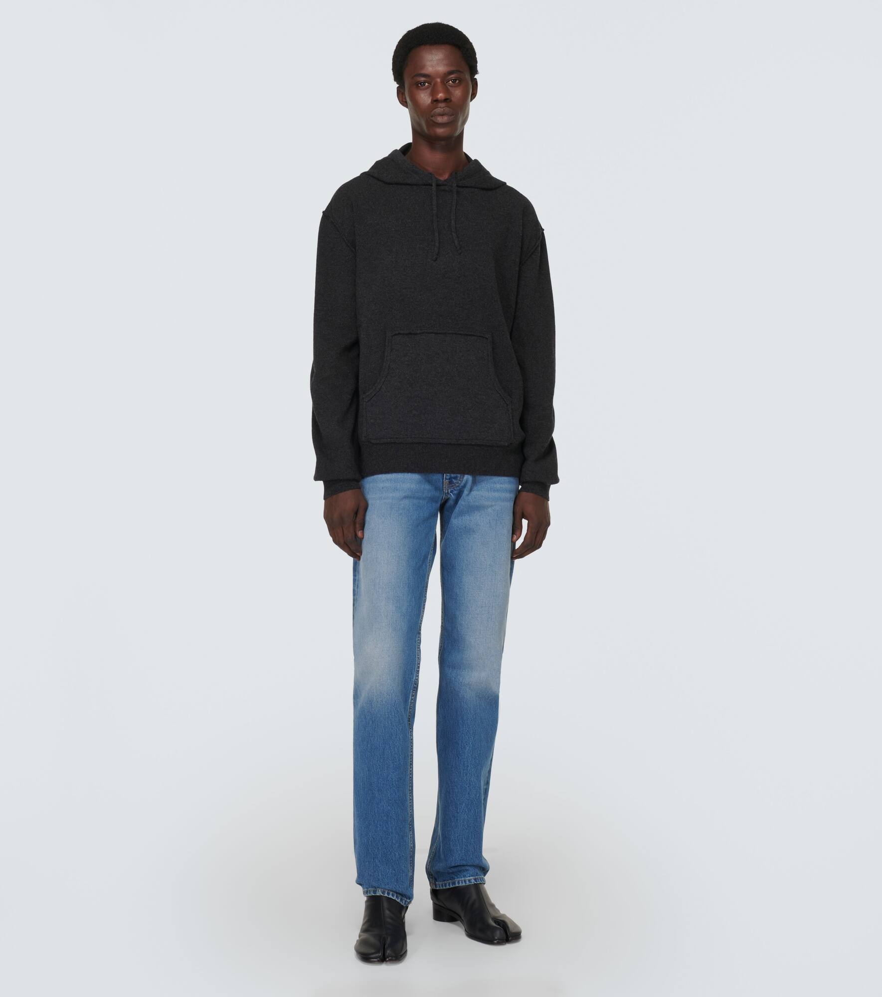 Wool and cashmere hoodie - 2