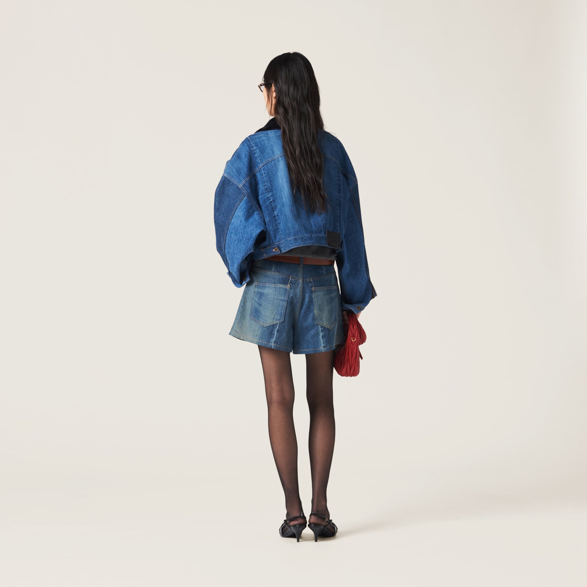 Denim shorts - 3