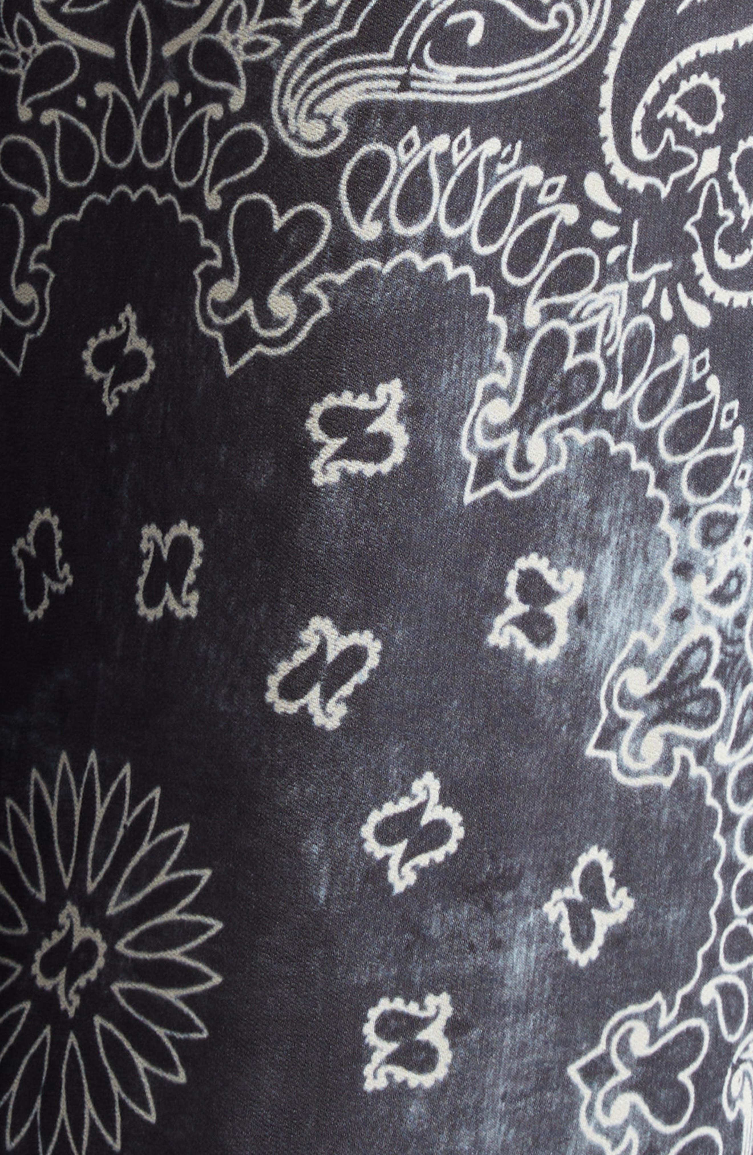 Paisley Print Pants - 7