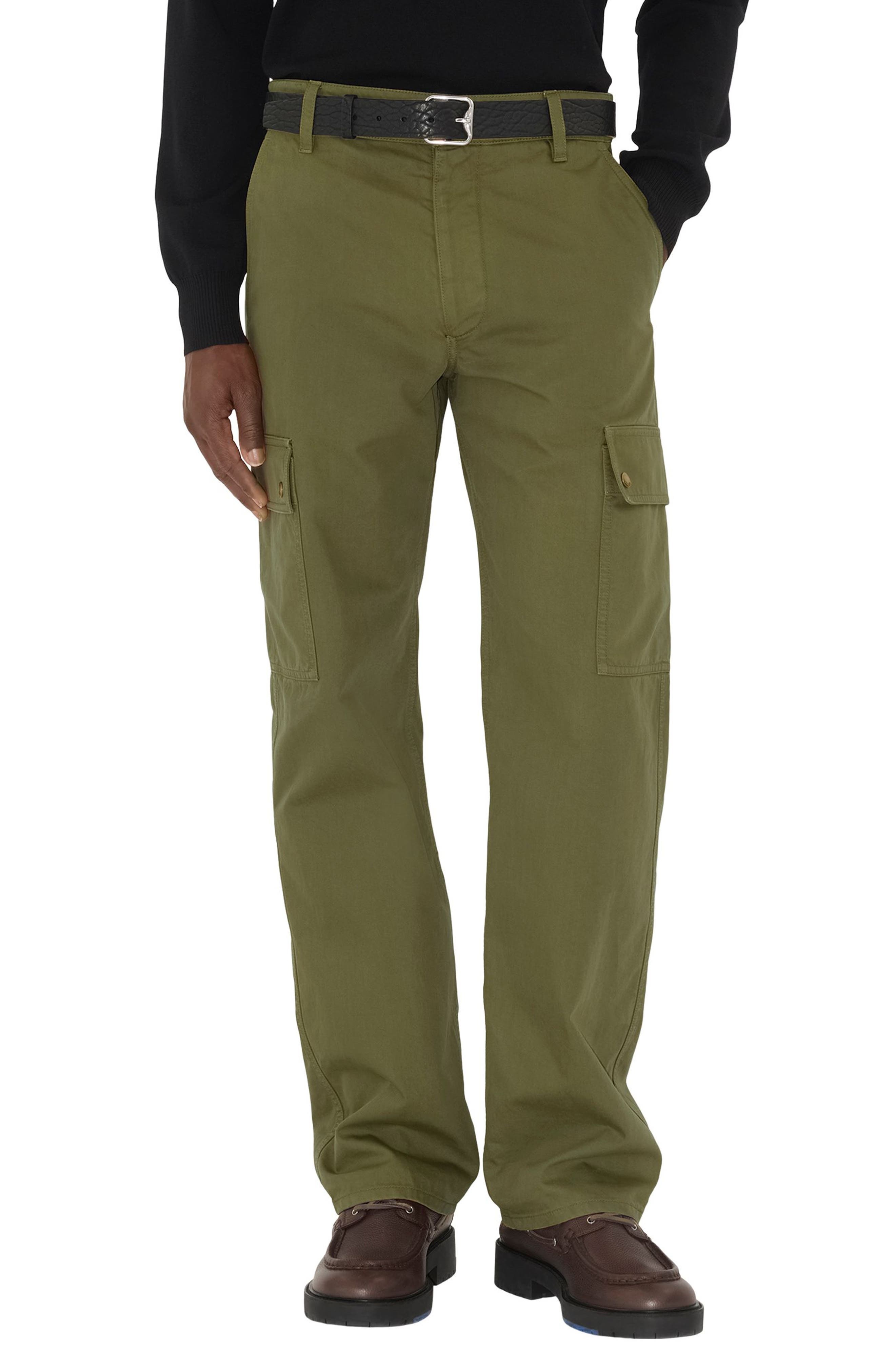 burberry Gabardine Cargo Pants in Wreath at Nordstrom - 1