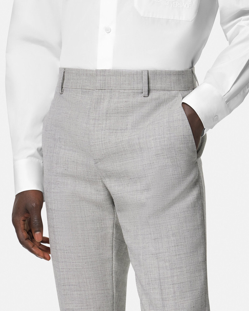 Wool-Blend Formal Pants 3