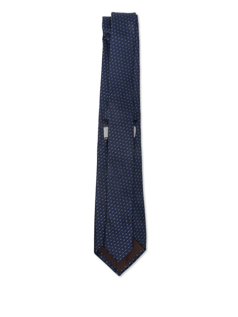 Canali patterned tie outlook