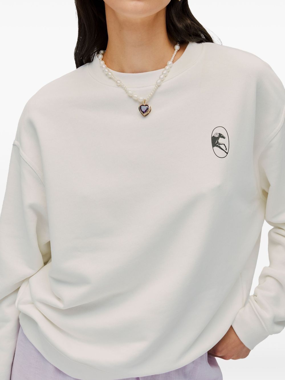 jersey sweatshirt - 3