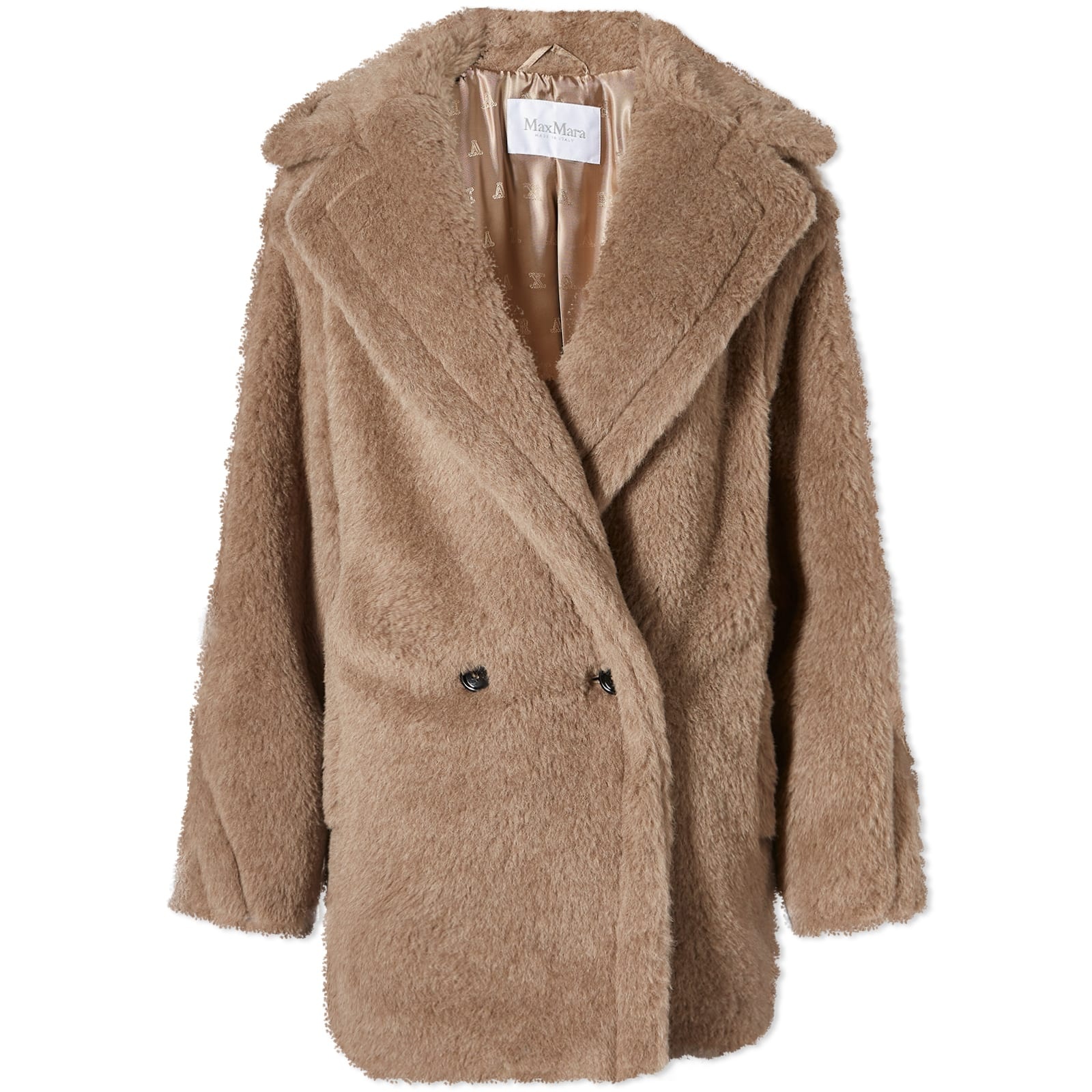 Max Mara Max Mara Espero Short Teddy Coat | endclothing