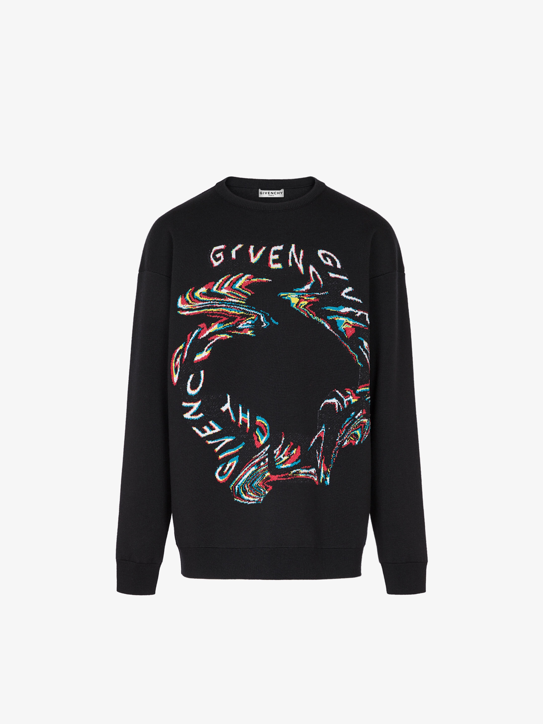 GIVENCHY Glitch sweater in wool - 1