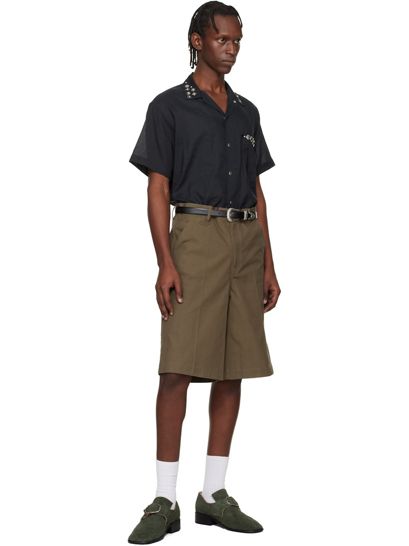 TOGA VIRILIS Black Metal Belt outlook