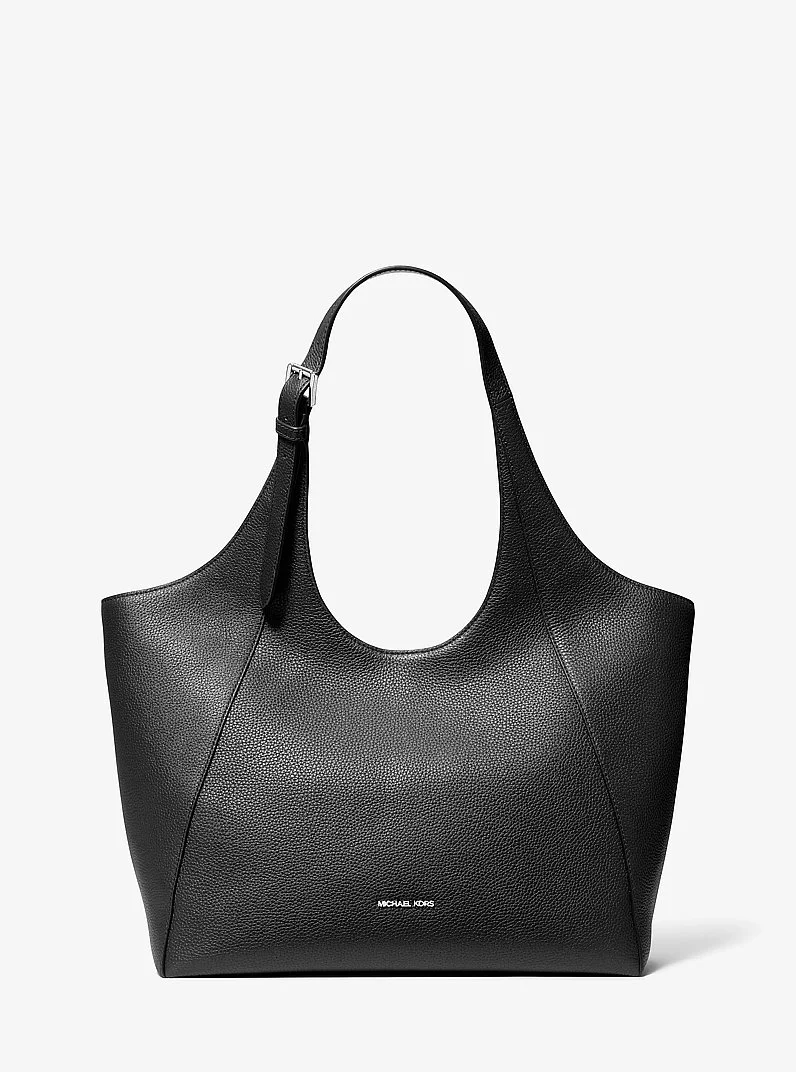 Bernie Large Pebbled Leather Tote Bag - 1