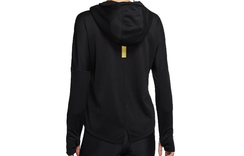 Nike (WMNS) Nike Icon Clash Hoodie 'Black' CZ1616-010 outlook
