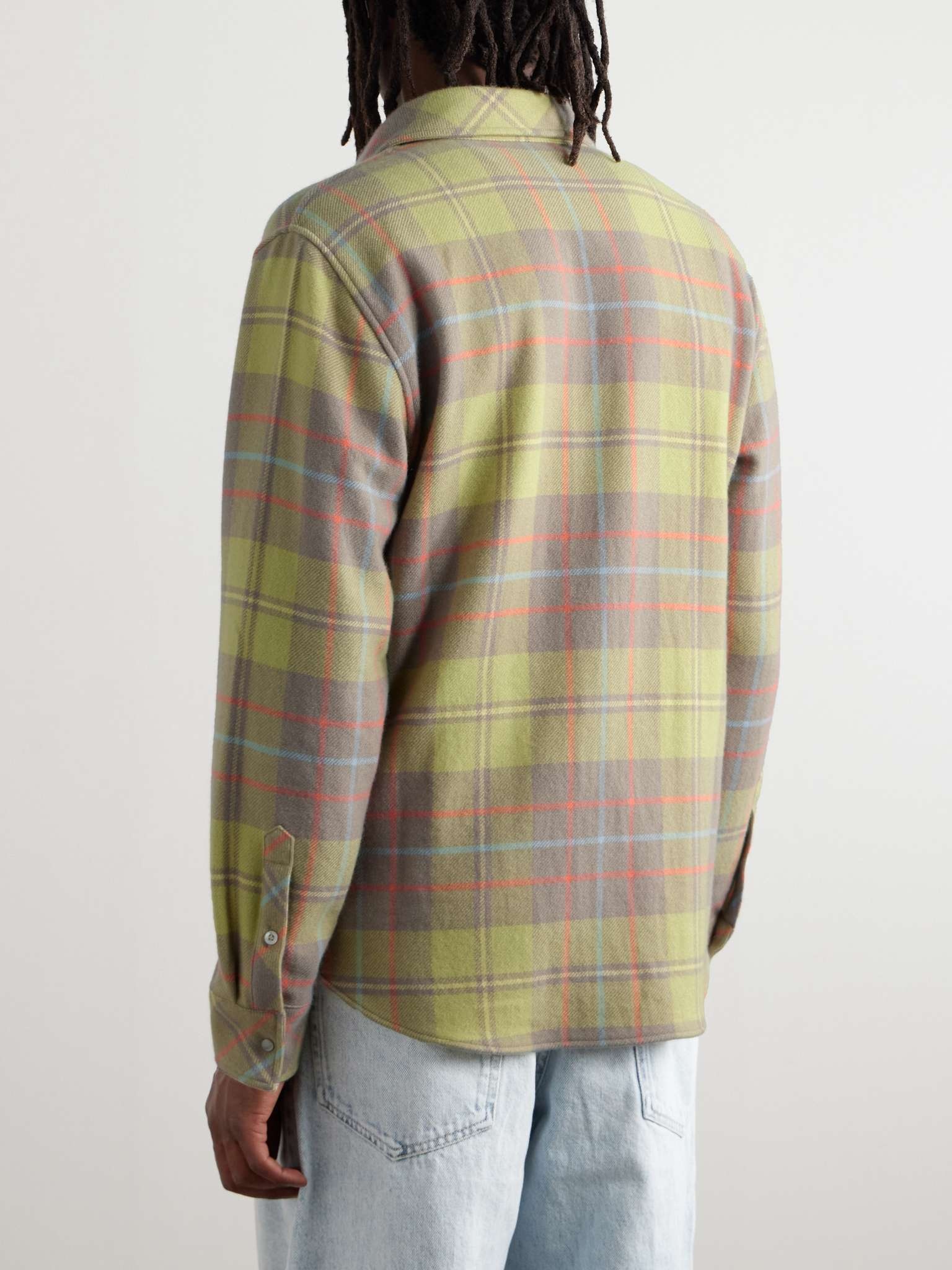 Earth Checked Cashmere Shirt - 3